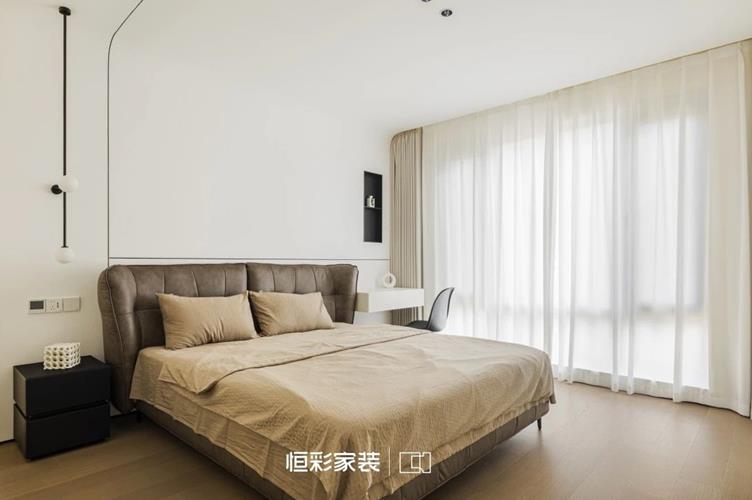 杭州装饰，硬装全包，现代极简，三口之家，案例赏析