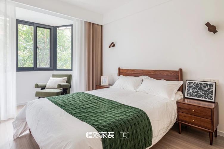 三室两厅住宅装修，近江一园小区极简奶油风落地效果杠杠的！